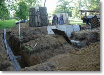 laying out the wall forms