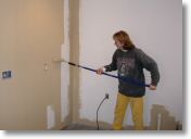 Painting the walls