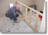 framing the puppy playpen wall