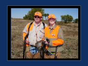 Bob and Laura with her first bird