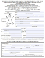 FDSB Registration Application - click to view