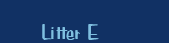 Litter E